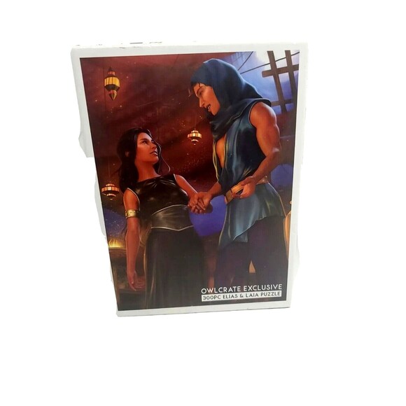 Laia & Elias 300 piece puzzle Owl Crate Exclusive Tiara L'Hommedieu - Picture 1 of 9